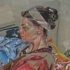 "femme lisant, robe turque, souvenir de Jean-Etienne Liotard"